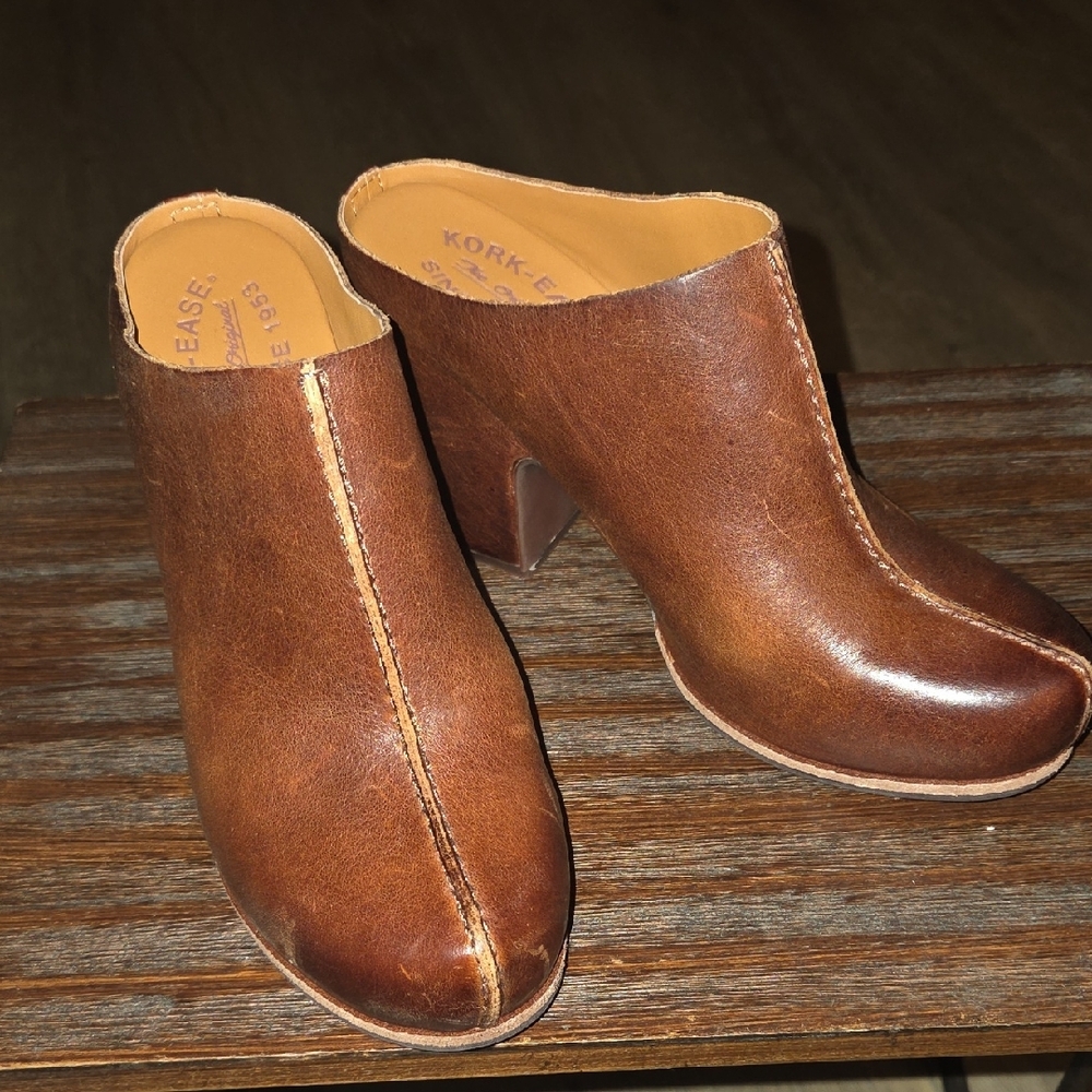 Sagano - Kork-Ease Rich Brown Heeled Boots